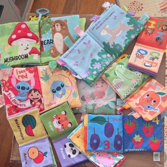 Colorful Baby Soft Books Set - Picture 2 of 2